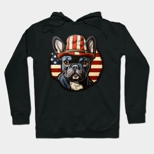 French Bulldog 4th of July Hoodie